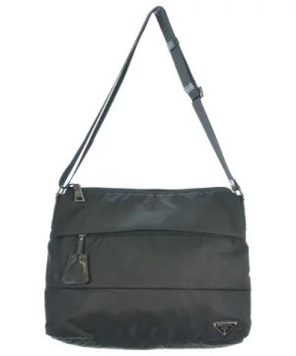 Prada Tessuto Shoulder Bag Black